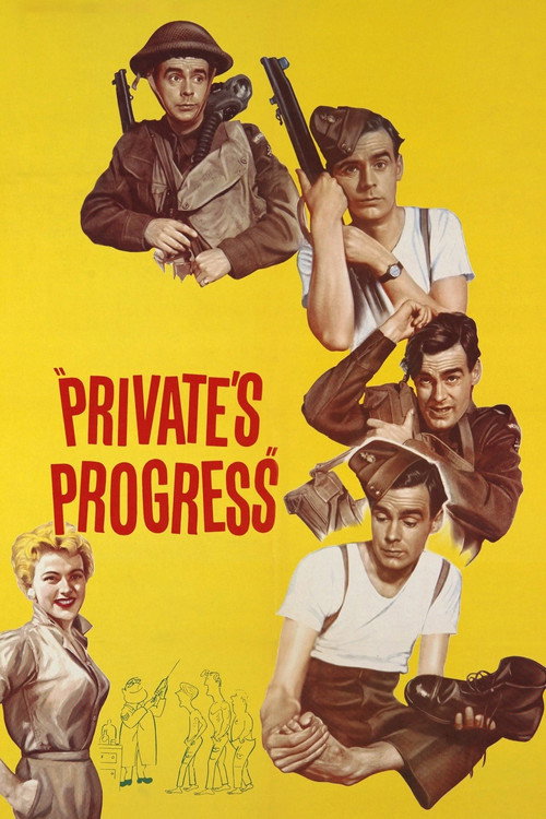 Movie poster for Private's Progress (1956)