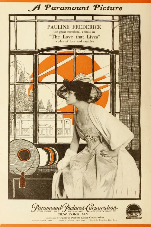Movie poster for The Love That Lives (1917)