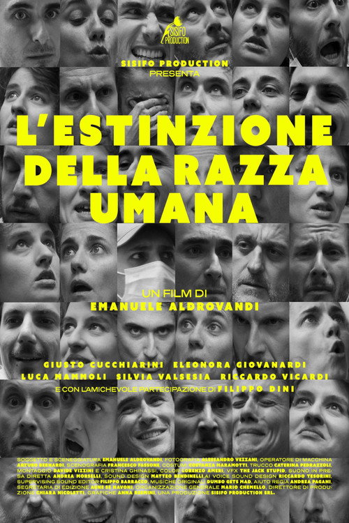 Movie poster for L'estinzione della razza umana (2026)