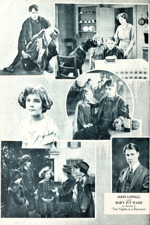 Movie poster for Ten Nights in a Bar Room (1921)