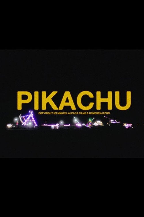 Movie poster for Pikachu