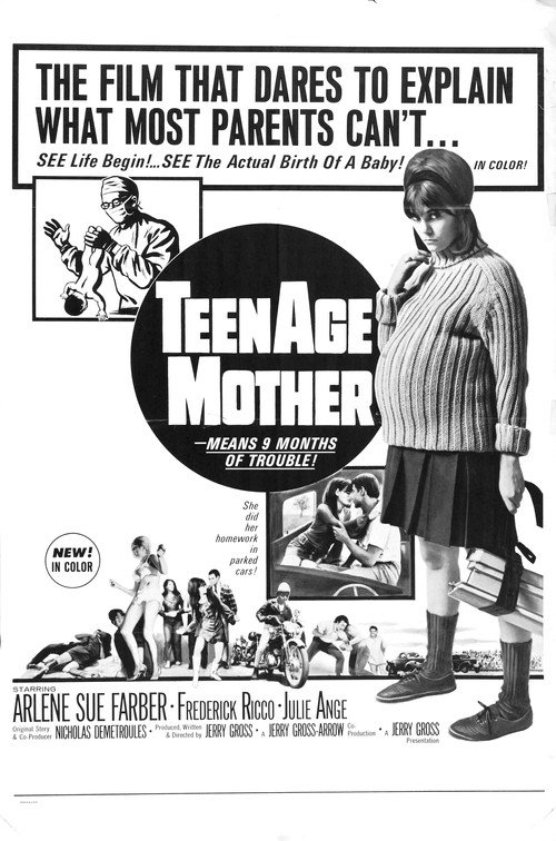 Movie poster for Teenage Mother (1967)