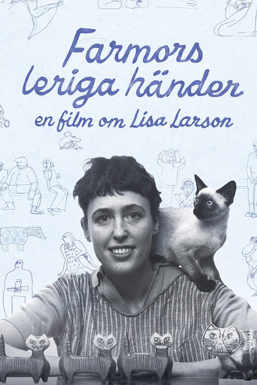 Movie poster for Farmors leriga händer - En film om Lisa Larson (2025)