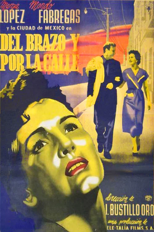 Movie poster for Arm in Arm Down the Street (1956)