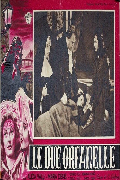 Movie poster for Le due orfanelle (1942)