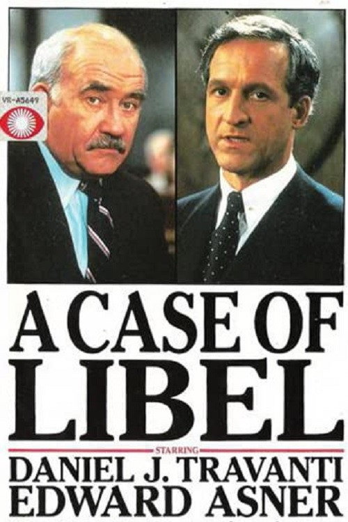 Movie poster for A Case of Libel (1983)