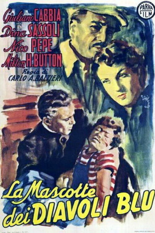 Movie poster for The Mascot of the Blue Devils (1947)