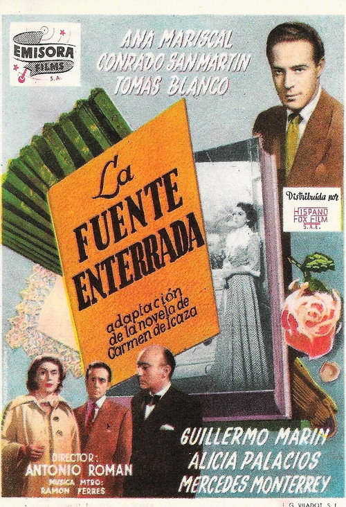 Movie poster for La fuente enterrada (1950)