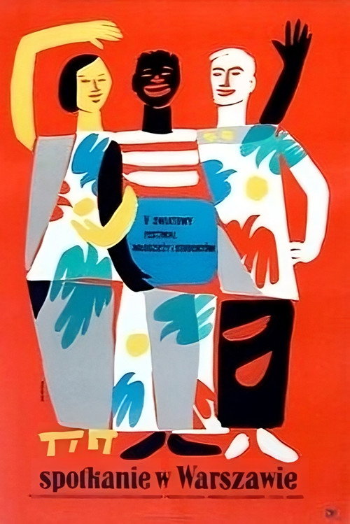 Movie poster for Warsaw Meetings (1955)