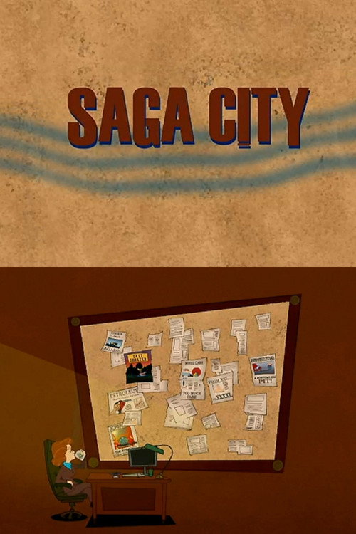 Movie poster for Saga City (2011)