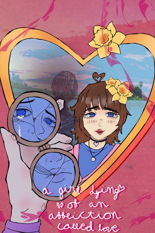 Movie poster for A Girl Dying of an Affliction Called Love (2025)