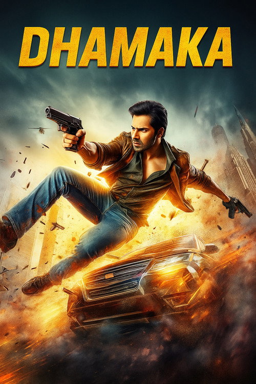 Movie poster for UKV's Dhamaka (2021)
