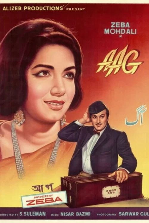 Movie poster for Aag (1967)