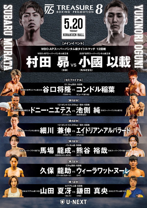Movie poster for TREASURE BOXING 8 (2025)