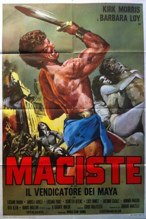 Movie poster for Maciste, Avenger of the Mayans (1966)
