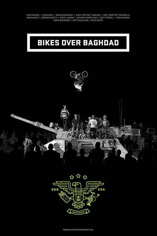 Movie poster for Bikes Over Baghdad (2013)