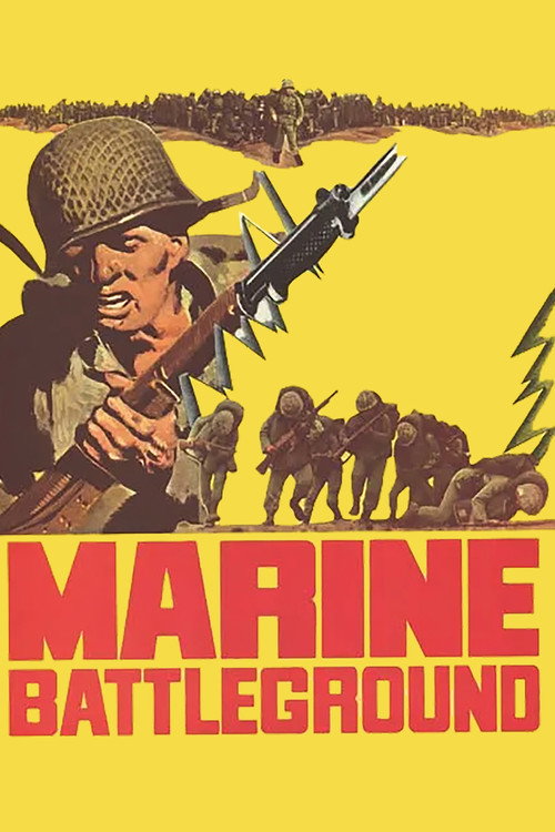 Movie poster for Marine Battleground (1963)