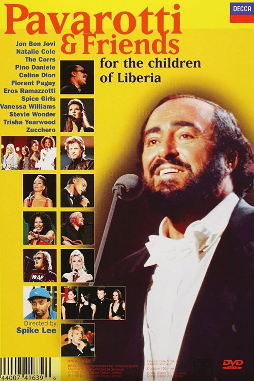 Movie poster for Pavarotti & Friends - For the Children of Liberia (1998)