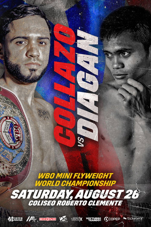 Movie poster for Oscar Collazo vs. Garen Diagan (2023)