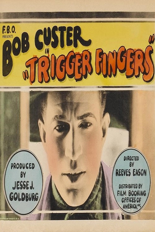 Movie poster for Trigger Fingers (1924)