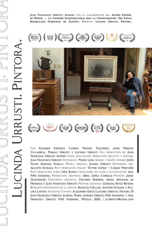 Movie poster for Lucinda Urrusti: Painter (2020)