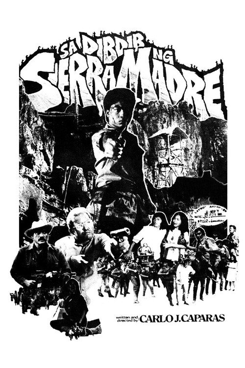 Movie poster for Sa Dibdib ng Sierra Madre (1985)