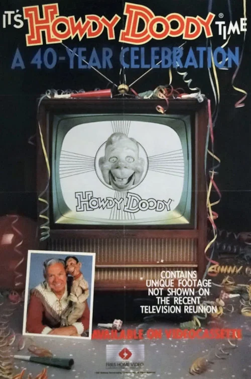 Movie poster for It's Howdy Doody Time: A 40-Year Celebration (1987)