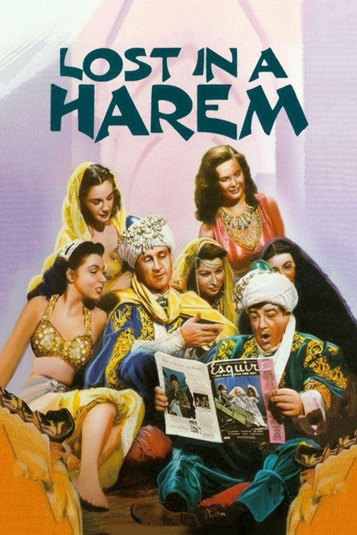Movie poster for Lost in a Harem (1944)