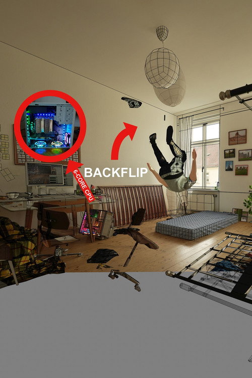 Movie poster for backflip (2022)