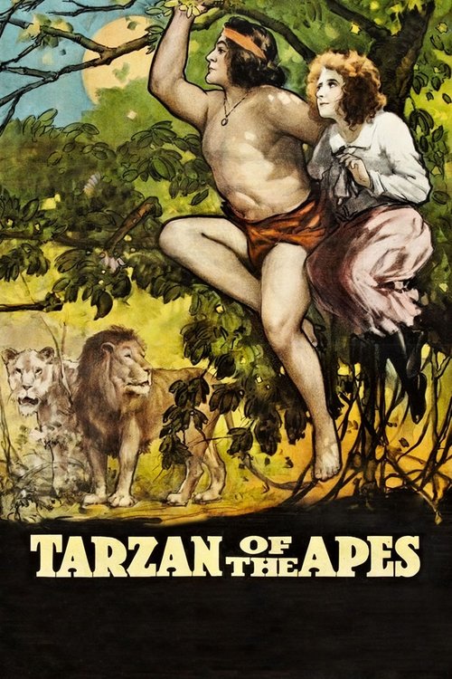 Movie poster for Tarzan of the Apes (1918)