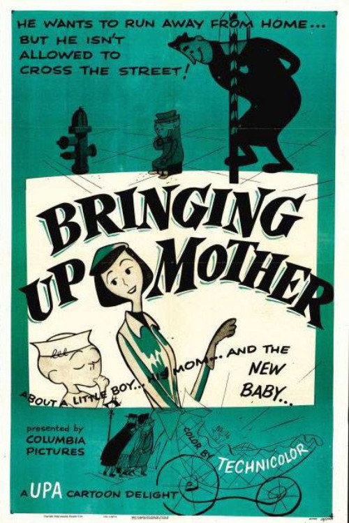 Movie poster for Bringing Up Mother (1954)