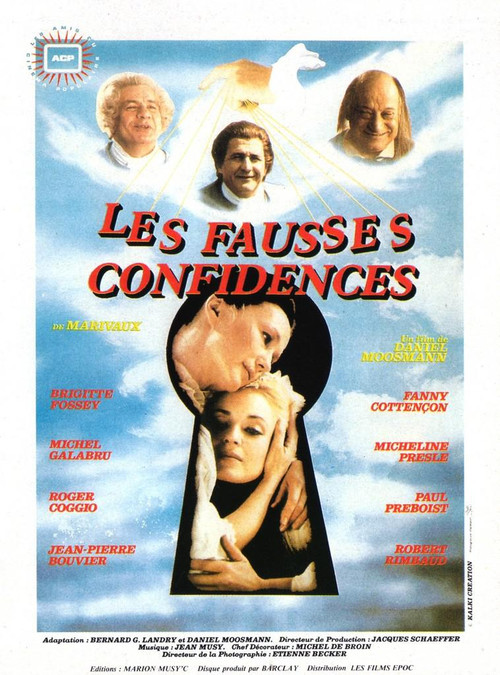 Movie poster for Les Fausses Confidences (1984)