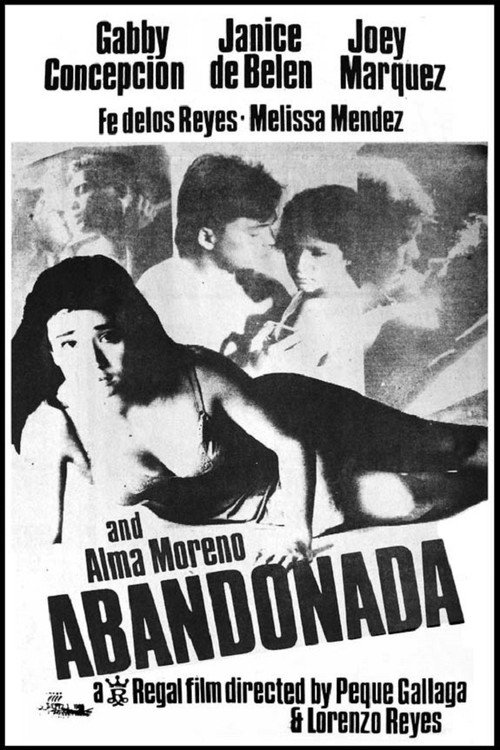 Movie poster for Abandonada (1989)