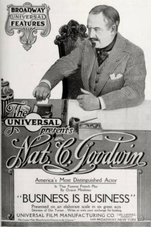 Movie poster for Business Is Business (1915)