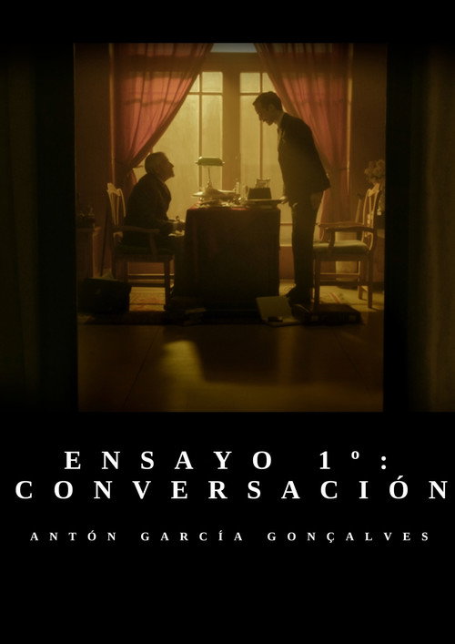 Movie poster for Ensayo 1º: Conversación. (2025)