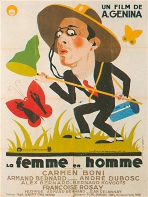 Movie poster for The Woman Dressed As a Man (1932)