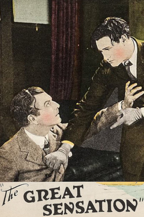 Movie poster for The Great Sensation (1925)