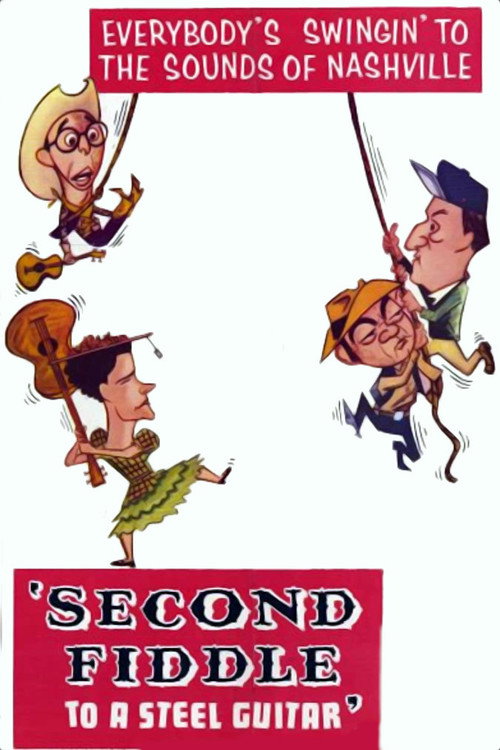 Movie poster for Second Fiddle to a Steel Guitar (1966)