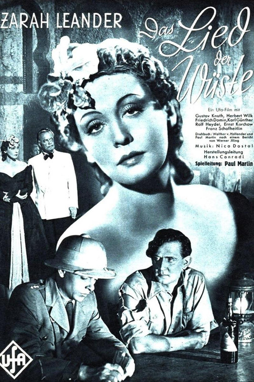 Movie poster for The Desert Song (1939)