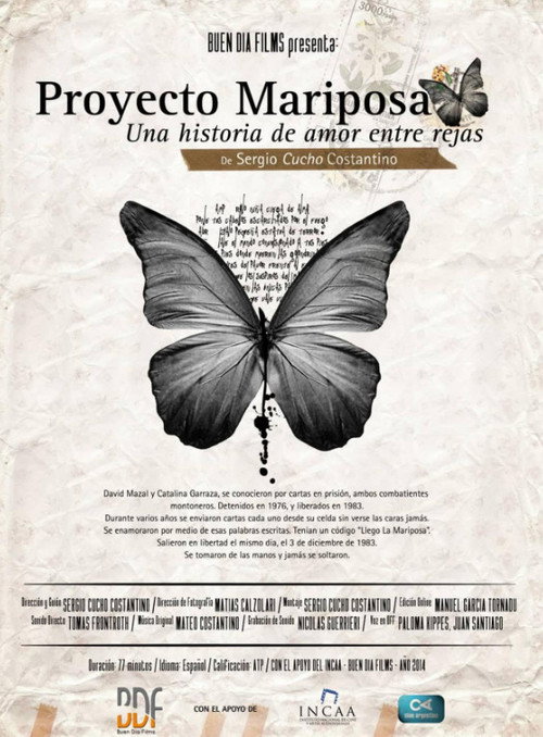 Movie poster for Proyecto Mariposa (2014)