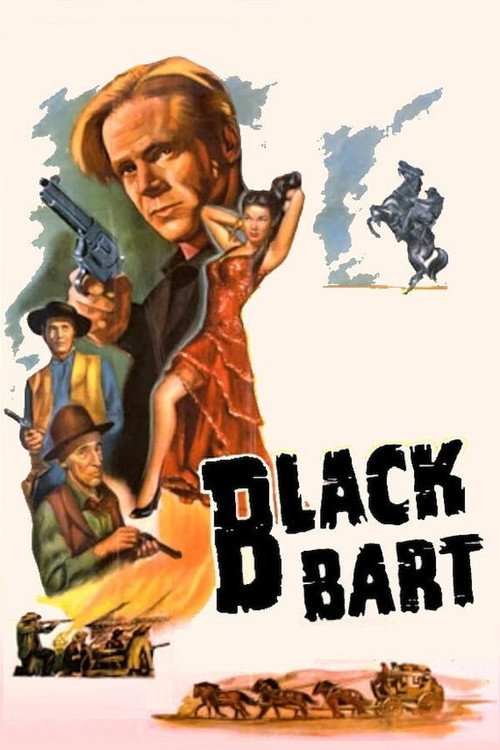 Movie poster for Black Bart (1948)