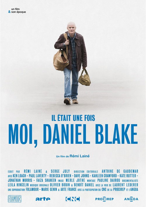 Movie poster for Once upon a time... "I, Daniel Blake" (2021)
