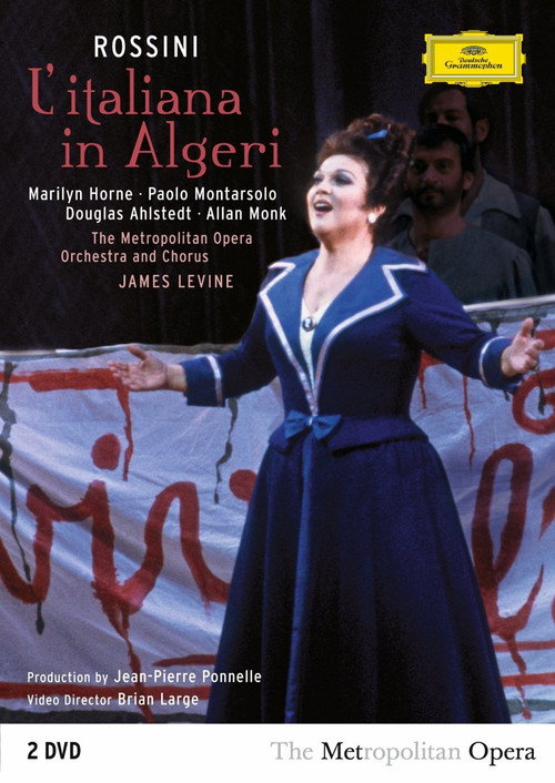 Movie poster for L'italiana in Algeri (1986)