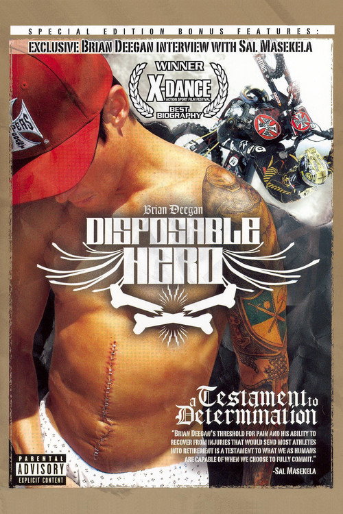 Movie poster for Disposable Hero: The Brian Deegan Story (2006)