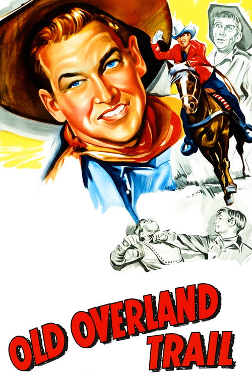 Movie poster for Old Overland Trail (1953)