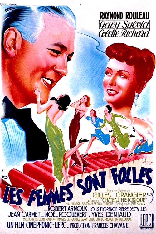 Movie poster for Les femmes sont folles (1950)