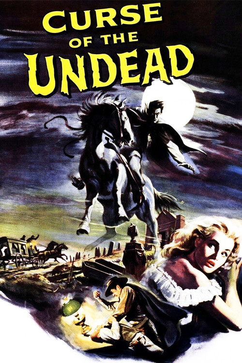 Movie poster for Curse of the Undead (1959)