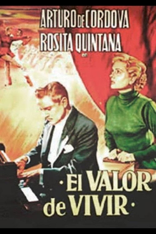 Movie poster for El valor de vivir (1954)