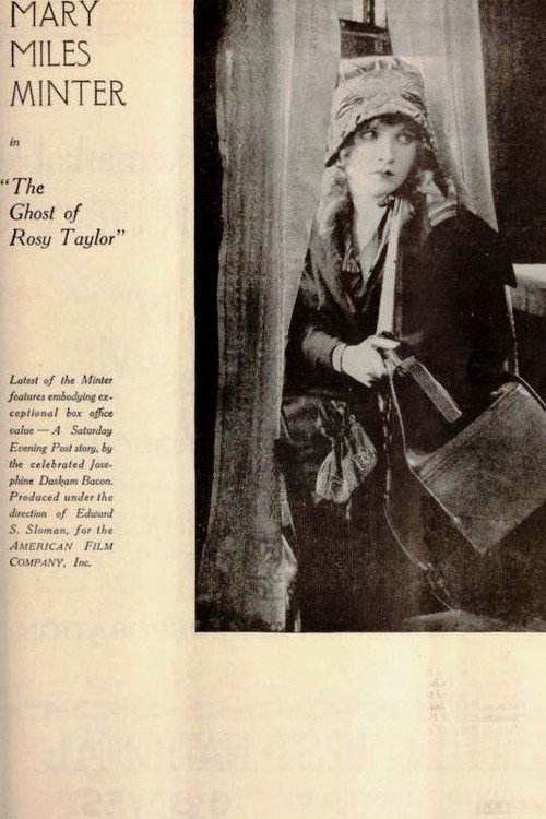 Movie poster for The Ghost of Rosy Taylor (1918)