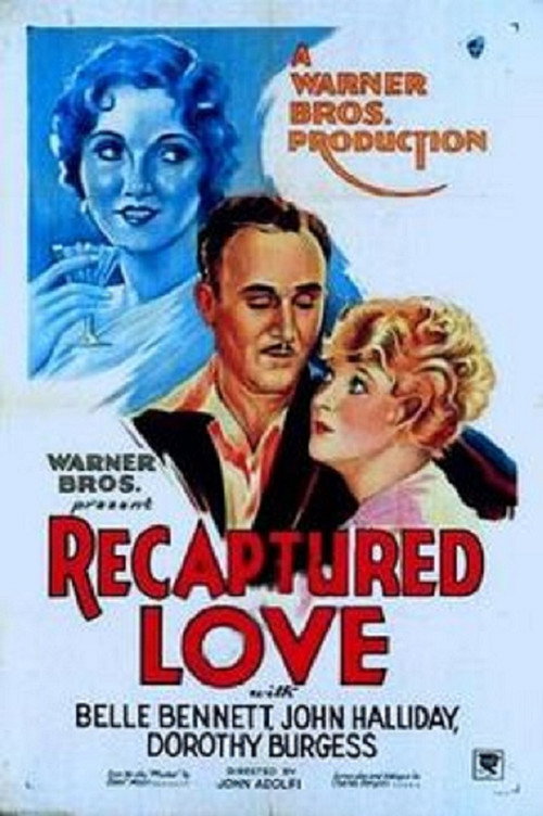 Movie poster for Recaptured Love (1930)